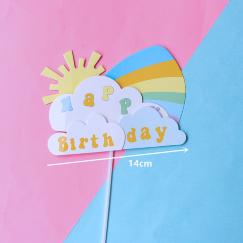 Que cắm HPBD Mặt trời NÚI XANH