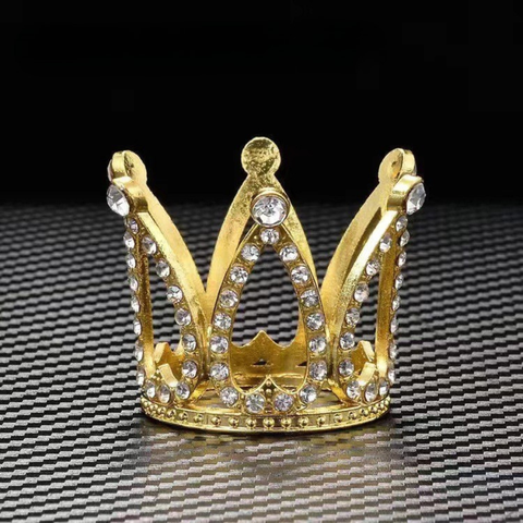Vương miện mini NHIỀU ĐÁ VÀNG