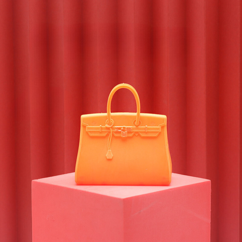 Túi hermes CAM TƯƠI