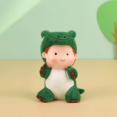 Bé trai khủng long ếch xanh SỨ