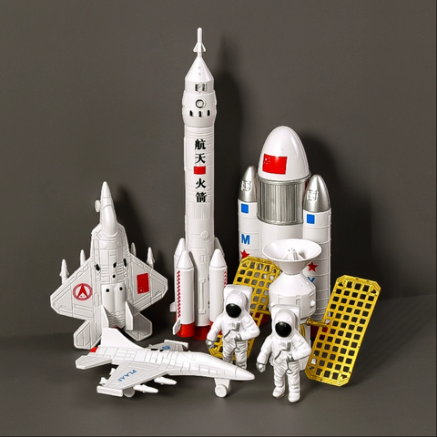 Đồ chơi trang trí set tàu vũ trụ NHỎ