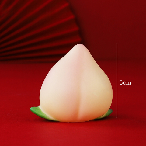 TẾT - Trang trí quả đào size TRUNG 5*6cm