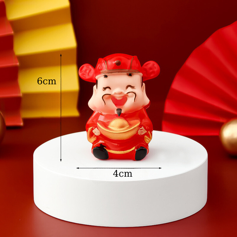 Tết - Thần tài ôm thỏi vàng trước ngực (Hàng đẹp 8K )