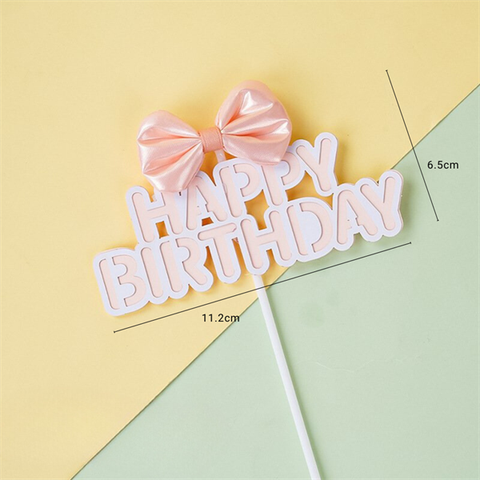 Que cắm HPBD 2 lớp NƠ HỒNG CAM