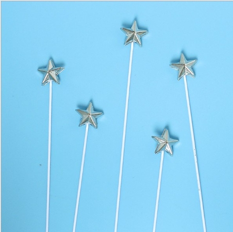Que cắm sắt Sao BẠC 5que mẫu mới
