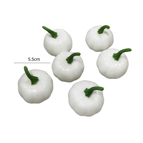 HLW - SET 5 Quả BÍ NGÔ XỐP màu TRẮNG