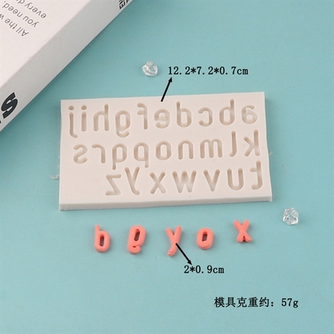 Khuôn F chữ A-Z MẪU 4