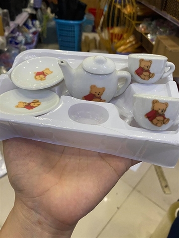 set ấm chén chụp newborn