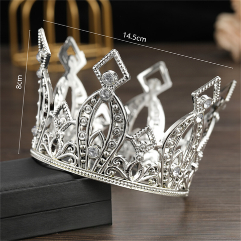 Vương miện hoàng gia NHỰA BẠC size TO màu Bạc 8cm*14.5cm