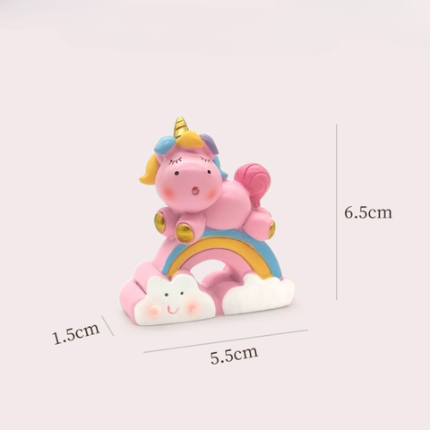 Đồ chơi Unicor HỒNG cưỡi cầu vồng SỨ