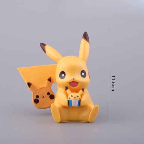 Đồ chơi trang trí PIKACHU nhựa đặc (25k)
