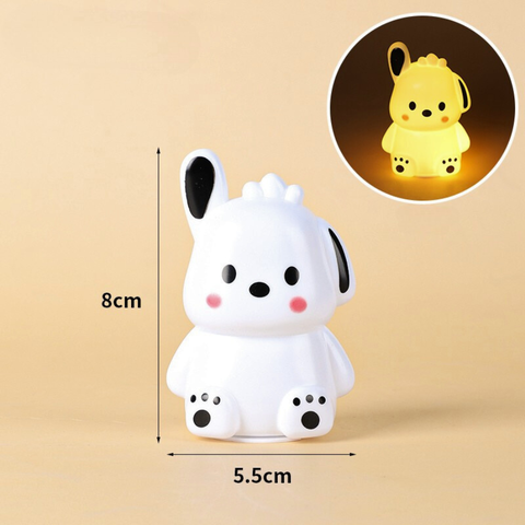 Đồ chơi trang trí Bé CÚN BABY kèm ĐÈN 10CM