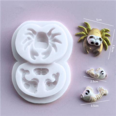 Khuôn F SLC 2 khuôn cua cá