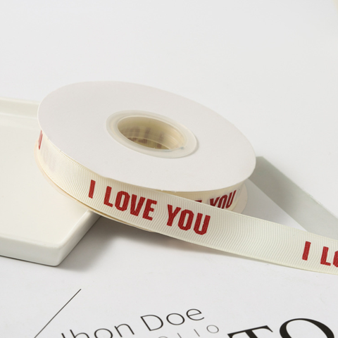 RB màu NGÀ chữ I LOVE YOU in màu ĐỎ