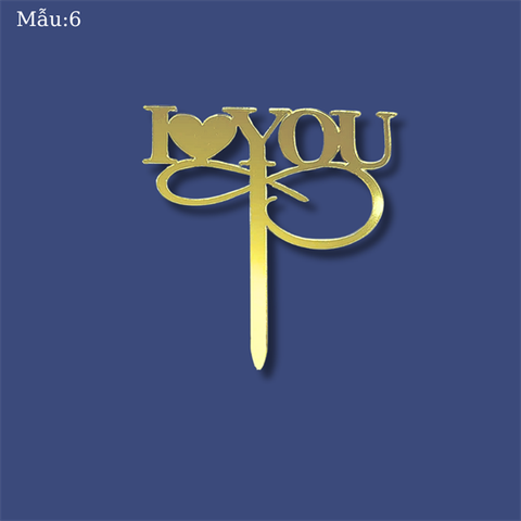 Topper mica 2024 I TIM YOU VÀNG M6