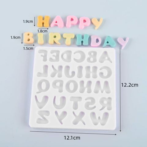 Khuôn F chữ A-Z MẪU 2