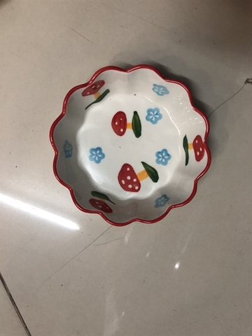 CÂY NẤM- ĐĨA salat nhỏ 15*5