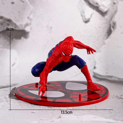 Tượng Spiderman Nhện NHỰA NHẸ có đế