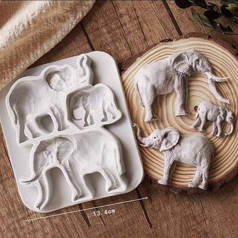 Khuôn F SLC con voi to nhỏ