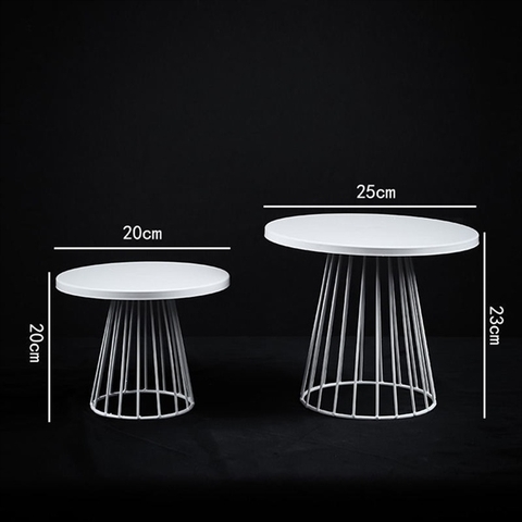 LẺ (BT 5525): Cakestand đế đan size 20cm