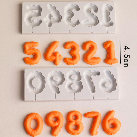 Khuôn F SLC số 0-9 viền bóng bay nhỏ