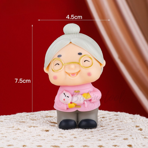 Bà lão nhựa hồng NHỰA CỨNG 3K