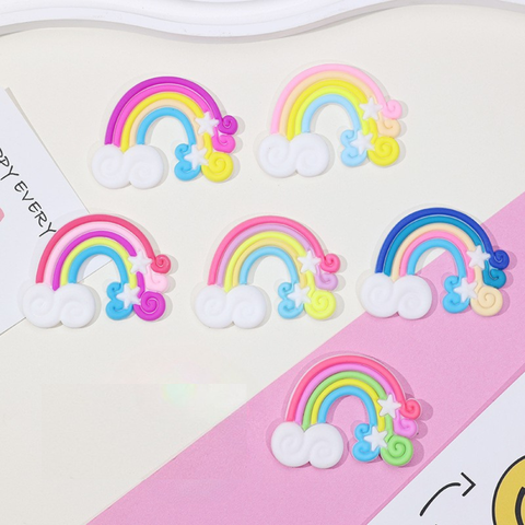 Set 6 cầu vồng nhí NHỰA DẺO