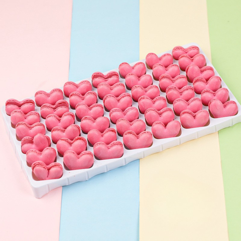 Bánh macaron TIM 42 cặp HỒNG 300g hàng nhập