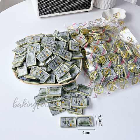 Trang trí TẾT ĐỒNG TIỀN DOLLAR SCL (1KG) 2.8*4cm