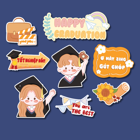 Set que giấy TN- HAPPY GRADUATION