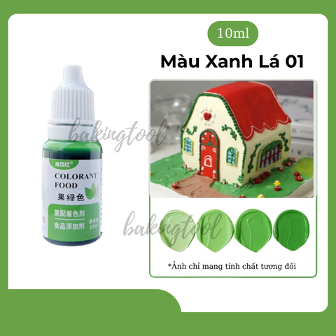 Màu TP Xanh Lá 01 10ml