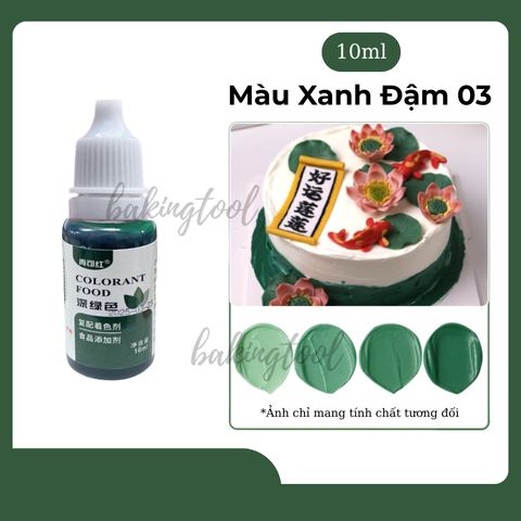 Màu TP Xanh Đậm 03 10ml