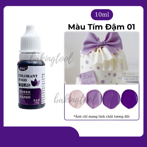 Màu TP Tím Đậm 01 10ml