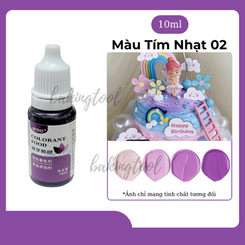 Màu TP Tím Nhạt 02 10ml