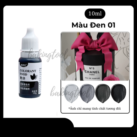 Màu TP ĐEN 01 10ml