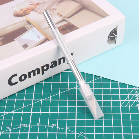 Dụng cụ dao tỉa GUM SỐ 11 màu BẠC kèm hộp 2 lưỡi