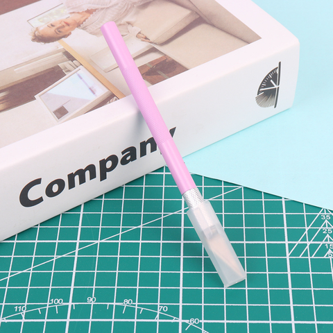 Dụng cụ dao tỉa GUM SỐ 11 màu HỒNG kèm hộp 2 lưỡi