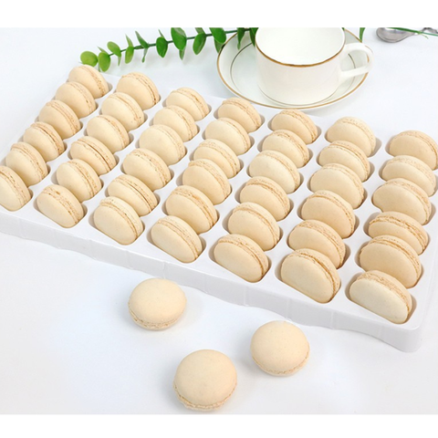 Bánh macaron tròn 42 cặp màu KEM 320g hàng nhập