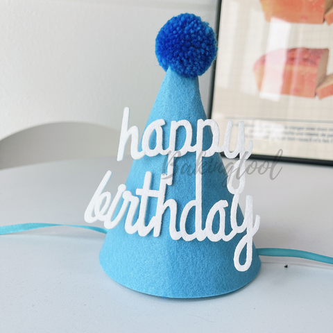 Mũ vải dạ XANH DƯƠNG mẫu mới