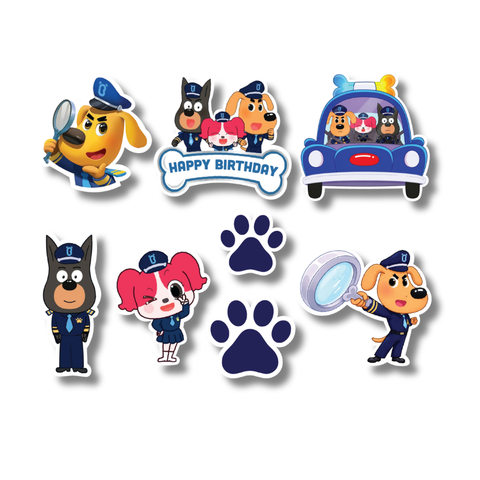 Set que giấy Cảnh sát trưởng LABRADOR