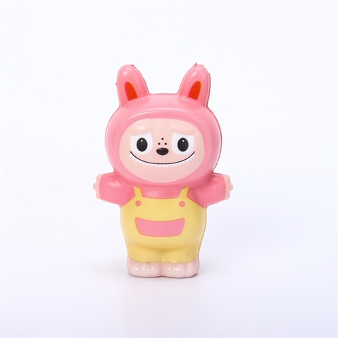 Đồ chơi LABUBU đứng YẾM VÀNG Squishy