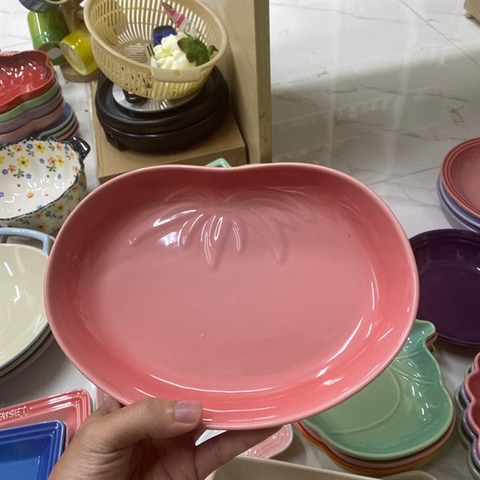 LC- đĩa cà chua hồng