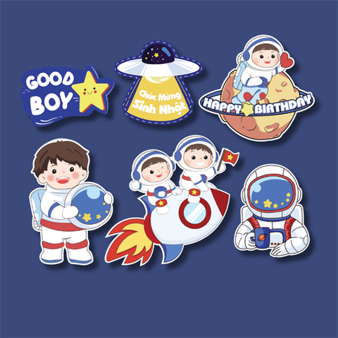 Set que giấy phi hành gia Good BOY (Combo 2)