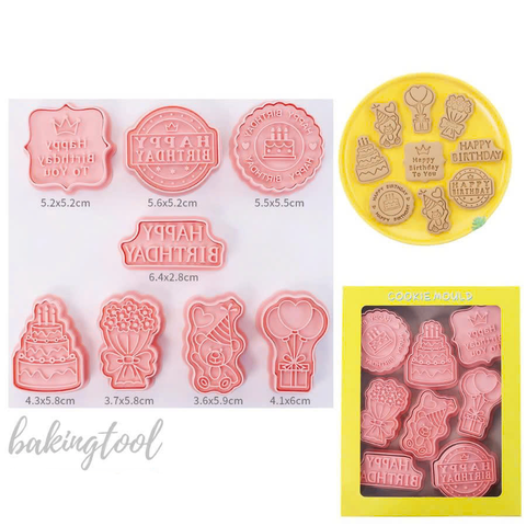 Khuôn nhấn HPBD 8 chi tiết - mã 14