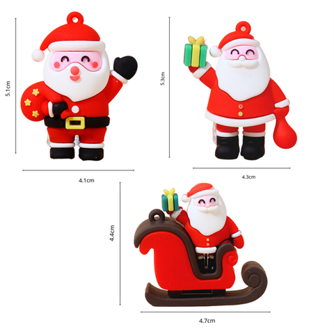 KUTE MC ÔNG GIÀ NOEL 3D MIX MẪU - 5K k túi