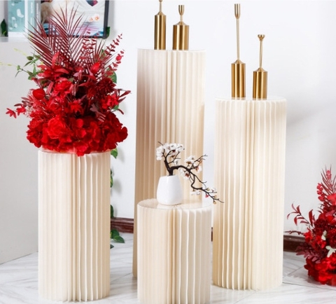 Sét 4 trụ tiệc phong cách La Mã (30*40-60-80-100cm)