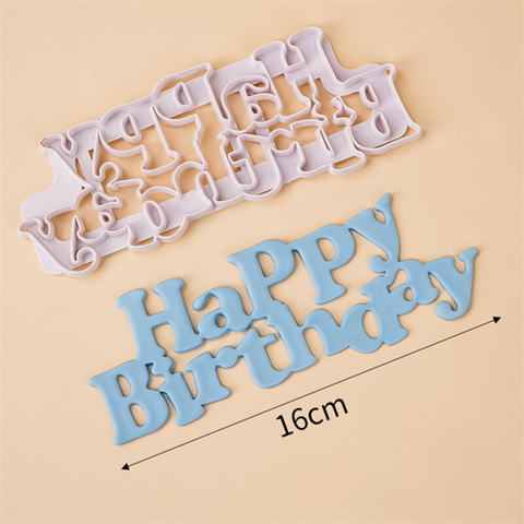 Khuôn nhấn chữ HPBD