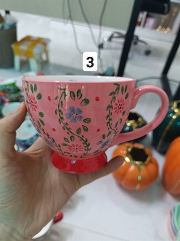 Cốc vẽ tay