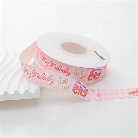 RB MY MELODY màu hồng 2,5cm*22m