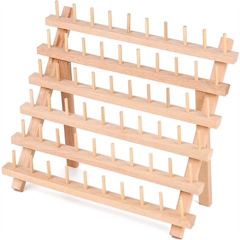 Kệ gỗ để đui 6 tầng x 10 móc 33*40,5*5cm